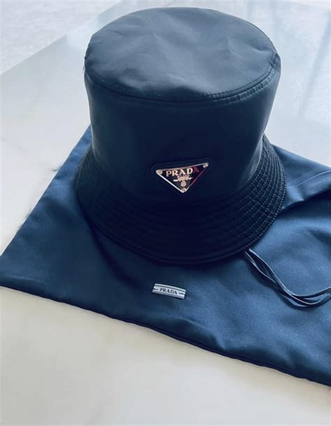 prada bucket hat legit check|Prada bucket hat serial number check.